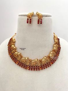 Trendy gold plated necklace set comes with lightweight earrings/elephant necklace/Indian Punjabi gold plated jewelry/Gold plated Jewelry/Gold look necklace set. Bridal /Indian Wedding jewelry/bridal jewelry/ Indian jewelry /Kundan Jewelry/Kundan pearl choker/ Punjabi necklace/ Pakistani jewelry/High quality Indian Jewelry Standard shipping/delivery timeline Below are the estimated delivery times after the order is shipped/dispatched.  ---> USA delivery timeline * 2-6 business days to major urban Punjabi Jewelry Traditional Necklace, Punjabi Necklace, Jewelry Traditional, Jewelry Kundan, Necklace Set Indian, Elephant Necklace, Pakistani Jewelry, Indian Wedding Jewelry, Bridal Jewellery Indian