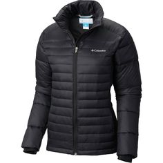 Black Outerwear, Warm Winter Jackets, Puffy Coat, Warm Jacket, Junior Outfits, Warm Coat, Columbia Sportswear, Sportswear Women, Ski Jacket