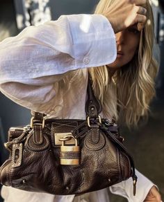 Chloe Purse, Brown Bag, Stockholm Fashion, Pretty Bags, Alexa Chung, Cute Bags, Fashion Essentials, Vintage Bags