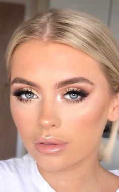 Prom Makeup | Prom Night Makeup | Prom | Makeup #56 #makeup #style #prom #celebration #trends #trending Make Up Sposa, Wedding Eyes, Wedding Hairstyles And Makeup