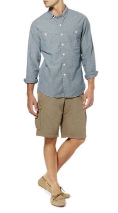 Men's Chambray Shirt My Better Half, Classic Americana, Better Half, Wardrobe Ideas, Matching Family Outfits, Family Outfits