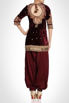 Blood Maroon Velvet Salwar kameez Traditional Gold Embroidery Palazzo Set For Festive, Traditional Gold Embroidery Palazzo Set For Festive Occasions, Traditional Palazzo Set With Gold Embroidery For Festivals, Bollywood Style Churidar With Gold Embroidery For Navratri, Bollywood Churidar With Gold Embroidery For Navratri, Traditional Palazzo Set With Gold Embroidery, Unstitched Palazzo Set With Gold Embroidery For Festivals, Festival Unstitched Palazzo Set With Gold Embroidery, Traditional Designer Palazzo Set With Gold Embroidery