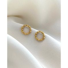 18kt Gold Plated Twisted Hoop Earrings. Gold Plated Stud - Etsy Gold Twisted Hoop Earrings Minimalist Style, Minimalist Gold Twisted Hoop Earrings, Minimalist Twisted Gold Hoop Earrings, Minimalist Twisted Gold Jewelry, Minimalist Twisted Hoop Earrings As Gift, Minimalist Twisted Hoop Earrings For Gift, Twisted Gold Plated Earrings For Gift, Gold Earrings Studs Simple, Minimalist Earrings