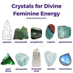 Divine Feminine Energy, Witch Spell Book, Crystals Healing Properties, Crystals Healing, Gemstone Meanings, Pretty Rocks, Moonstone Stone, Ancient Knowledge, Stone Collection