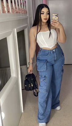 Outfits Juvenil, Outfits Gorditas, Outfits Con Jeans, Mode Zara, Clueless Outfits, Lingerie Inspiration, Ootd Inspo, Future Outfit, Baddie Outfits Casual