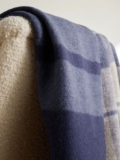 Johnstons of Elgin calls Scotland its home, so the brand knows how to contend with the cold. This throw is made from cosy wool woven with a windowpane check – the double-faced fabric means it's unique on either side. Tuxedo Style, Blue Throws, Sydney Evan, Wool Throw, John Hardy, Denim Accessories, Fine Jewelry Designers, Luxury Gifts, Mr Porter