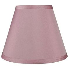 Urbanest classic hardback lamp shade in pink silk.Top diameter measures 5", bottom diameter measures 9", and slant height measures 7"Lining is white; spider fitter is brushed nickelMaximum recommended wattage is 60 watts. Bulb not included.List price is for one shade. Size: Twin. Pink Silk Top, White Spider, Grey Trim, Lamp Parts, Home Decor Lights, Pink Silk, Decor Lighting, 7 H, Silk Top