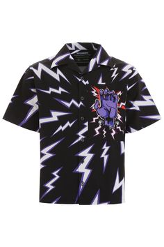 Lightning Bolt Print Hawaiian Shirt available in T-shirt, hoodie, tank top, longsleeve, multi color and size S M L XL XXL 3XL 4XL 5XL. Shipping from the US. Easy 30 day return policy - Shop now! 6.1-ounce, 100% cotton .Double-needle neck, sleeves and hem; Roomy Unisex Fit. Ash is 99% cotton, 1% poly; Sport Grey is 90% cotton, 10% poly; Dark Heather is 50% cotton, 50% polyester .Decoration type: Digital Print. Made by Gildan Hawaii Shirts, Bowling Shirt, Bowling Shirts, Hawaii Shirt, Lightning Bolt, Shirt Pattern, Popular Style, Summer Shirts, Bowling