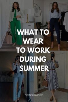 Work Outfits Women Classy, Workwear Fashion Summer, Boss Outfit Woman Classy, Casual Corporate Attire, Professional Outfits Women Summer, Summer Corporate Outfits, Summer Professional Outfit, Office Casual Summer, Summer Office Attire Women