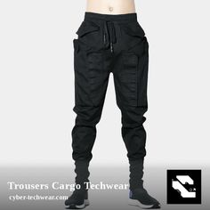 ⁉️CAN YOU BELIEVE IT⁉️ 👌😍 Now selling at $89.95 😍👌 Trousers Cargo Techwear by CYBER TECHWEAR® Cargo Techwear, Power Walking, Techwear Pants, Cyberpunk Style, Bus Stop, The Bus, Looking Good, Hiking, Walking