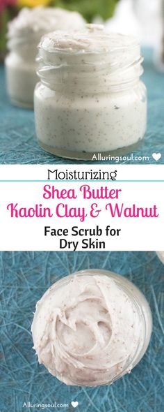 Hydrate your skin with shea butter and walnut face scrub which exfoliates dead cells as well as provide nourishment to the skin. The moisturizing cleanser and scrub in one product. Homemade Acne Mask, Shea Butter Face, Scrub Diy, Hydrate Your Skin, Exfoliating Face Scrub, Acne Mask, Face Scrub Homemade, Dead Cells, Scrub Recipe