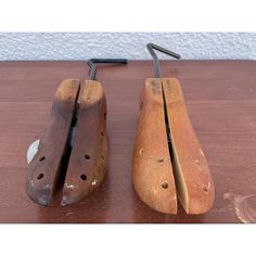 For your consideration are two vintage wood shoe stretchers. Decorative and simultaneously practical, you can display them on a bookshelf one day and use them to stretch your shoes the next!   MEASUREMENTS (approx.): - They both appear to be ladies forms, though the smaller one doesn’t specify this like the larger one does.  - Regular: 6.5 in (16.5 cm) LONG (wood only) - Ladies Large: 7 in (17.5 cm) LONG (wood only) Vintage Wood Shoe Stretcher, Wood Shoe, Shoe Stretcher, Wood Shoes, Vintage Wood, Vintage 1970s, Bookshelves, One Day, 1970s