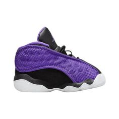 Introduce your little one to a world of style with the Jordan 13 Retro Toddler Sneaker, showcasing a dynamic blend of Purple Venom, Black, and White, marked by the model number FD4647-501. These sneakers bring iconic design and vibrant flair to tiny feet, making every step a confident one. Key Features: Energetic Color Palette: The Jordan 13 Retro Toddler Sneaker features a captivating Purple Venom hue, contrasted with sleek Black and crisp White accents, creating a playful and eye-catching colo Venom Black And White, Jordan 1 Low White, Nike Kids Shoes, Nike Sneakers Mens, Tiny Steps, Jordan Boys, Retro 13, Buy Jordans, Jordan 13 Retro