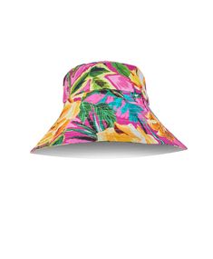 Stay stylish and protected with our high-quality reversible bucket hat. The vibrant pink tropical pattern is perfect for sunny days, beach trips, and music festivals. Made of recycled fabric and reverses to solid yellow. Mix and match with your favorite PQ bikini for endless styling options or complete the look with our Bahama Beach Embroidered Bikini. Beach Bucket Hat, Beach Bucket, Bucket Hat Women, Reversible Bucket Hat, Pink Tropical, Beach Trips, Tropical Pattern, Beach Accessories, Music Festivals