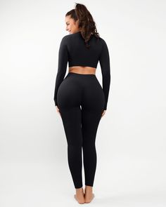 AirWear Long Sleeve Legging Set | Cosmolle Versatile Solid Breathable Activewear, Versatile Breathable Activewear With High Stretch, Versatile Solid Color Activewear With Moisture-wicking, Versatile High Stretch Moisture-wicking Activewear, Versatile High-stretch Moisture-wicking Activewear, Breathable Stretch Solid Activewear, Moisture-wicking Stretch Activewear In Solid Color, Versatile Moisture-wicking Stretch Activewear, Versatile Nylon Activewear With High Stretch