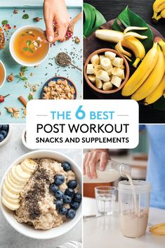 the 6 best post workout snacks and supplements