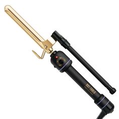 Whether well-defined or wavy, create salon-quality texture with this stylist-loved Hot Tools Marcel 24k Gold iron and wand. Create long-lasting curls and waves with ease. The iconic 24K Gold Marcel Iron/Wand pairs ergonomic design with professional styling features. Avoid styling fatigue with the stylist-preferred Marcel rotating handle. It spins so you can style with one hand without sacrificing tension control. The gold styling surface heats up quickly and evenly for style with staying power. Marcel Curling Iron, Salon Gold, Ribbon Curls, Barrel Curling Iron, Curling Iron Hairstyles, Long Lasting Curls, Tight Curls, Defined Curls, Bouncy Curls