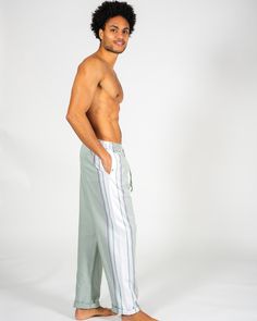 OverviewTom’s Trunks Lounge & Yoga Pants are designed to be lived in. Whether you are travelling around the world or chilling out after a long day, they are your perfect companion. FitTom’s Trunks are designed to have a loose fit, enhancing comfort. The elasticated waist and drawstring make them extremely versatile. Please note that as our products are unisex, our sizing is different to other brands so please check the size chart above before purchasing. FeaturesEquipped with deep pockets to pre Comfortable Green Lounge Bottoms, Comfortable Green Lounging Bottoms, Green Lounging Bottoms With Pockets, Green Wide Leg Lounging Pants, Green Wide Leg Pants For Lounging, Casual Cotton Harem Pants For Relaxation, Relaxed Green Loungewear Pants, Comfortable Green Bottoms For Relaxation, Casual Green Bottoms For Relaxation