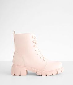 Girls - Mia Little Mila Boot - Pink 1 Blush Faux suede lace-up boot Side zip detail Cushioned footbed 6 shaft. All man made materials.. GIRL'S SHOE SIZE CONVERSION CHART Toddler 9 10 11 12 13 - - - - - - Youth - - - - - 1 2 3 4 5 6 Women - - - - - - 3 4 5 6 7 *Conversion sizes may vary. Apparel & Accessories > Shoes Shoes For 11 Year, Shoes Kids Girl, Boots For Kids Girls Style, Cute Shoes For Girls 10-12, Shoes For 10 Year Girl, Shoes For Kids Girl, Girl Shoes, Clothes For Girls 10-12, Girly Shoes Boots