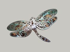 beautiful Dragonfly metal and wood wall sculpture, the perfect addition to any home looking for a unique piece of metal art home decor. This sculpture is made in our family shop in Minnesota, using rustic stained wood and clear-coated steel. Beautiful Dragonfly, Metal Art Wall, Dragonfly Wall Art, Rustic Wall Hangings, Dragonfly Decor, Decorative Plaques, Wood Wall Sculpture, Metal Wall Sculpture, Stained Wood