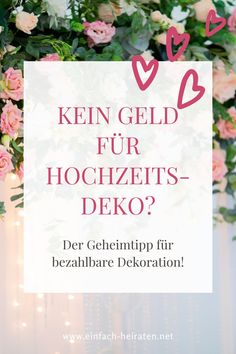 a sign that says, kein geld fur hoochzets - deko?