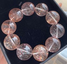 Material: Strawberry quartz beads  size : 19mm   quantity: 1 strands 6mm approx 29 pcs one strands 7mm approx25 pcs one strands 8mm approx 22 pcs one strands 9mm approx 21pcs one strands 10mm approx 19 pcs one strands 11mm approx 18pcs one strands 12mm approx 16 pcs one strands 13mm approx 16 pcs one strands 14mm approx 15 pcs one strands 15mm approx 14pcs one strands 16mm approx 14 pcs one strands 17mm approx 13pcs one strands 18mm approx 13pcs one strands 19mm approx 12pcs one strands 20mm app Gift Bracelet, Quartz Beads, Strawberry Quartz, Healing Stone, Healing Stones, Bracelet Gift, Colour Tone, Natural Crystals, Beaded Bracelet