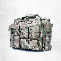 Military Laptop Messenger Bag Multifunction Outdoor Tactical Briefcase Men's Briefcase, Climbing Bag, Laptop Camera, Nylon Travel Bag, Laptop Bag Men, Camping Style, Laptop Messenger Bags, Laptop Shoulder Bag, Tactical Bag