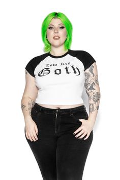 Low Key Goth - Women's Micro Rib Raglan Baby Tee – Blackcraft Cult Fitted Cotton T-shirt With Raglan Sleeves, Fitted Casual Top With Raglan Sleeves, Casual Fitted Top With Raglan Sleeves, Casual Fitted Tops With Raglan Sleeves, Casual Fitted Raglan Sleeve Tops, Fitted Raglan Sleeve Tops For Summer, Pre-shrunk Fitted Graphic Tee Tops, Pre-shrunk Fitted Graphic Tee, Fitted Cotton Raglan Sleeve T-shirt