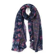 This lady scarf shawl is light, soft, comfortable and versatile. It can freely match with your clothing and be a thoughtful and practical gift for the women in your heart. Specification: 1. Material: Balinese yarn. 2. Color: Light Pink, Navy Blue, Gray, Burgundy, Dark Green, Black. 3. Season: All-Season. 4. Package Include: shawl*1. Note: 1.Actual fabric colors may be slightly different from online colors due to different light brightness. 2.Please allow 1-2cm slightly manual measurement deviati Blue Bohemian Silk Scarf For Spring, Bohemian Blue Silk Scarf For Spring, Blue Shawl Scarves For Spring, Blue Bohemian Scarves With Floral Print, Bohemian Blue Scarves For The Beach, Blue Bohemian Scarves For Beach, Bohemian Blue Scarves For Beach, Blue Bohemian Shawl For Spring, Blue Beach Shawl Scarf