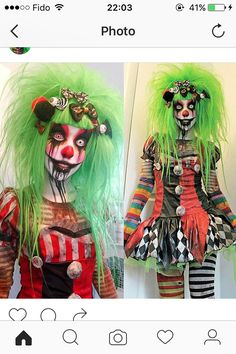 Evil Clown Costume, Scary Clown Costume, Halloween Makeup Clown, Creepy Halloween Costumes, Clown Halloween Costumes