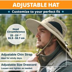 Get 360-degree full face protection as you step into your next adventure when you wear GearTop’s Discoverer Series sun hat! Featuring removable flaps, protect your face and neck from the elements, especially from UVA and UVB sun rays. FEATURES: Sun hat with removable neck and face flaps for 360-degree protection Breathable bucket hat with mesh panels at the sides Bucket hat with elastic drawcord for fit customizability Adjustable drawstring/ chin strap for added security Versatile sun hat for an Waterproof Brimmed Sun Hat For Outdoor, Windproof Brimmed Bucket Hat For Travel, Waterproof Bucket Hat For Hiking, Durable Visor Sun Hat For Camping, Adjustable Waterproof Sun Hat For Hiking, Windproof Brimmed Sun Hat For Travel, Waterproof Sun Hat With Curved Brim For Outdoor, Waterproof Brimmed Sun Hat For Hiking, Waterproof Brimmed Bucket Hat For Outdoor Activities