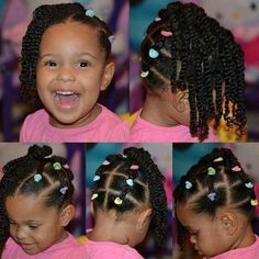 Natural Hairstyle Ideas, Cute Natural Hairstyles, Black Toddler, Toddler Hairstyles, Long Hair Tips, Natural Hairstyle, Girls Natural Hairstyles