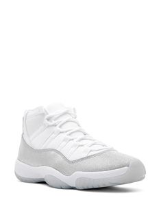 Jordan Air Jordan 11 Retro Metallic Silver - Farfetch Jordan Air 11, 90s Shoes, 13 Birthday, Birthday Plans, Kd Shoes, Sneakers Jordans, Nike Elite Socks, Kicks Shoes, Shoes Sneakers Jordans