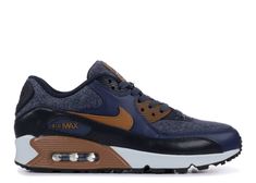 Air Max 90 Premium 'Thunder Blue' - Nike - 700155 404 - thunder blue/ale brown-dark obsidian | Flight Club Nike Air Max Ltd, Brooklyn Style, Air Max 90 Premium, Pretty Shoes Sneakers, Flight Club, Air Max Shoes, Nike Shoes Air Max, Nike Sneakers Women, Nike Shoes Women