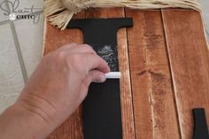 DIY Chalkboard Sign - Shanty 2 Chic Fall Diys, Diy Picture Frame, Frame Ideas