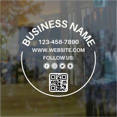 a business card with the name and image of a building in the middle of it