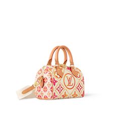 LOUIS VUITTON® - Speedy Bandoulière 20 - Coral Louis Vuitton Speedy Bandouliere, Trunk Bag, Lv Bags, Girly Bags, Compact Wallet, Luxury Purses, Small Handbag, Wallet Pouch, Monogram Bag