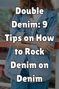 How To Wear Denim On Denim, Mixed Denim Outfits, Double Denim Outfit Women, How To Style A Denim Vest, Jean On Jean Outfit Denim, Denim Outfits For Women Party, Demin On Denim Outfit, Denim Shirt Outfit Winter, Denim On Denim Outfit Black Women