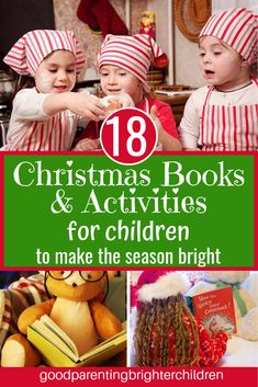 christmas books and activities for children to make the season bright