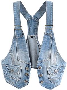 Sleeveless Denim Vest, College Halloween Costumes, Sleeveless Jean Jackets, Womens Denim Vest, Denim Waistcoat, Jean Jacket Vest, Jean Vest, Blue Vests