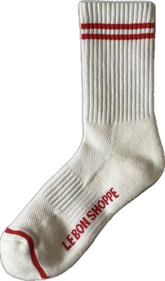 Le Bon Shoppe Boyfriend white socks WFH cozy | Pipe and Row Boutique Seattle Comfortable White Anti-odor Socks, White Sporty Winter Socks, White Sporty Socks For Winter, Casual White Breathable Knee-high Socks, Casual White Anti-odor Socks, White Breathable Socks, Breathable White Socks, Comfortable Breathable White Socks, Comfortable White Breathable Socks