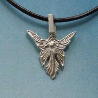 Sterling Silver Fairy - Etsy Silver Fairy, Shop Necklaces, Pendant Necklaces, Necklaces, Pendant Necklace, Sterling Silver, Pendant, Silver