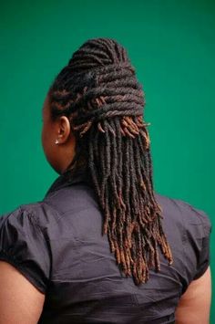 Nice loc style~ Loc Hair Styles, Rasta Woman, Lock Hairstyles, Loc Updos, Style Black Women, Loc Retwist, Black Women Natural Hairstyles, Women Natural Hairstyles, Loc Nation