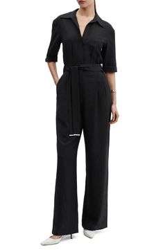 Tie Waist Wide Leg Jumpsuit
MANGO Dressy Jumpsuits For Petite Women, Women Headshot Outfits, Elegant V-neck Jumpsuits And Rompers With Tie Waist, Wide Leg Workwear Jumpsuits With Tie Waist, Workwear Wide Leg Belted Jumpsuits And Rompers, Belted Wide Leg Jumpsuits For Work, Belted Wide-leg Jumpsuit For Work, Wide-leg Belted Jumpsuit For Work, Wide Leg Belted Jumpsuits For Workwear