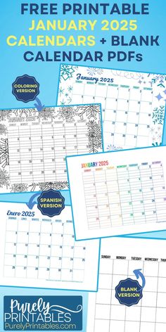 the printable calendar is shown in blue and white