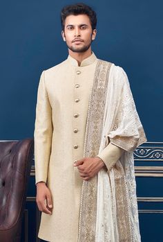 td {border: 1px solid #ccc;}br {mso-data-placement:same-cell;} Readymade Heavy Wedding Wear Sherwani. td {border: 1px solid #ccc;}br {mso-data-placement:same-cell;} Heavy Embroidered Work We will email you the measurement guide to confirm your size after the order is placed. SIZES AVAILABLE : 34,36,38,40,42,44,46,48,50,52 td {border: 1px solid #ccc;}br {mso-data-placement:same-cell;} Size Chart Size (Bare Chest) Chest (Garment) Sleeves Neck Shoulder 32 34 24 15 16.5 34 36 24.5 15.5 17 36 38 25 1 Maroon Bridal Lehenga, Velvet Dupatta, Hot Pink Weddings, Mens Sherwani, Off White Mens, Bridal Lehenga Choli, Anarkali Suit, Bridal Lehenga, Top Fabric