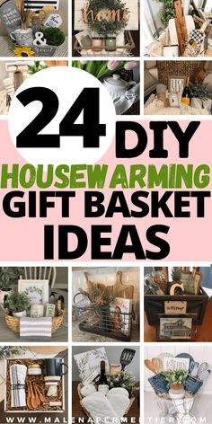 24 diy housewarming gift basket ideas