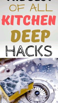 the best way to clean all kitchen deep hacks is with this recipe and it's so easy