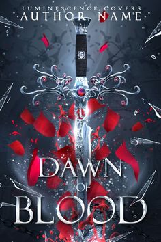 the cover to dawn blood by author, author and author