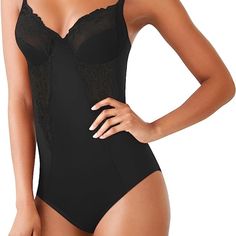 Maidenform Women’s Shapewear Body Shaper Fajas With Built-In Bra Fl1456 Black Elegant Black Underwire Shapewear, Elegant Black Shapewear With Underwire, Elegant Fitted Shapewear With Lace Trim, Elegant Fitted Shapewear For Daywear, Fitted Full Coverage Shapewear With Lace Trim, Elegant Black Shapewear With Built-in Bra, Elegant Shapewear With Lace Trim, Elegant Full Coverage Shapewear With Lace Trim, Elegant Shaping Shapewear For Daywear